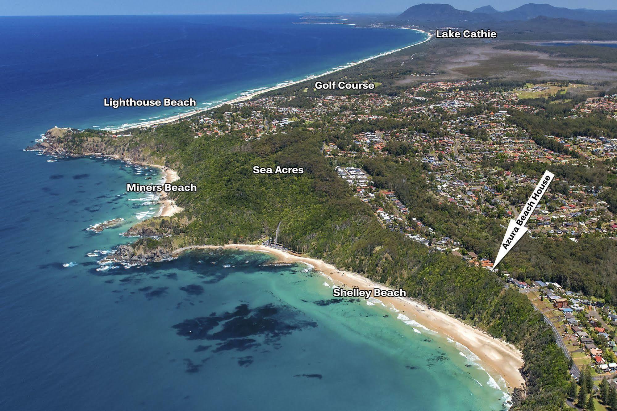 Azura Beach House B&B พอร์ตแมคควอรี ภายนอก รูปภาพ